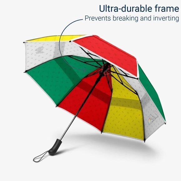 NIB Weatherman Umbrella Collapsible Med Size Durable Frame 2023 Folds of Honor - Picture 5 of 10